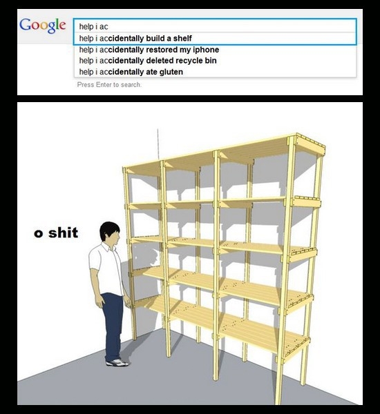 Or Crap! I Built a shelf! 