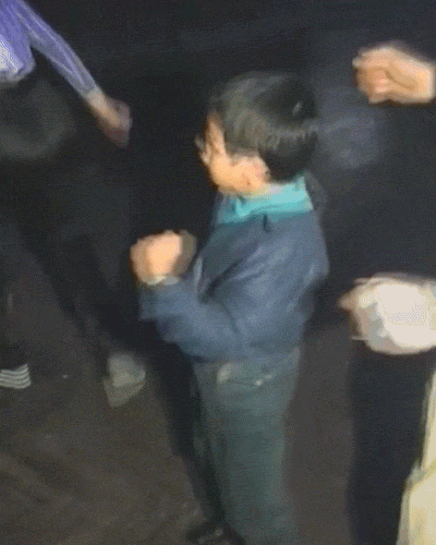 A GIF Of A Russian Kid Dancing Set To Daft Punk's 'Get Lucky'