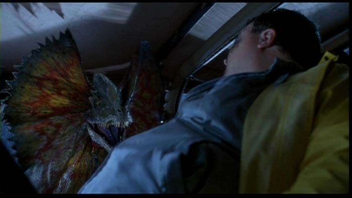 The Jurassic Park Dilophosaurus