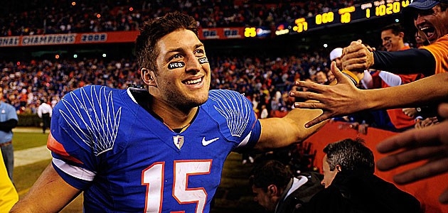 11 Categories Tebow Will Lead the New England Patriots in Next Season