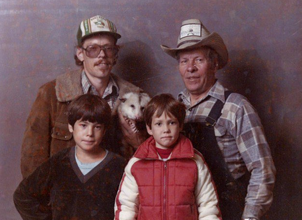 Redneck Family Photo 