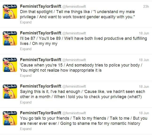 Feminist Taylor Swift