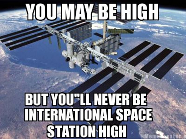 Never Higher than ISS 