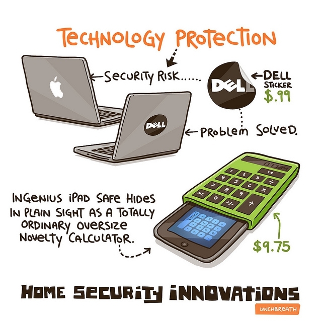 11 Hilarious Home Security Innovations