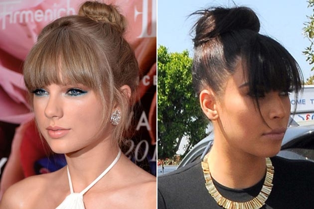 Try This Trend: Taylor Swift, Kim Kardashian and More Do Topknots