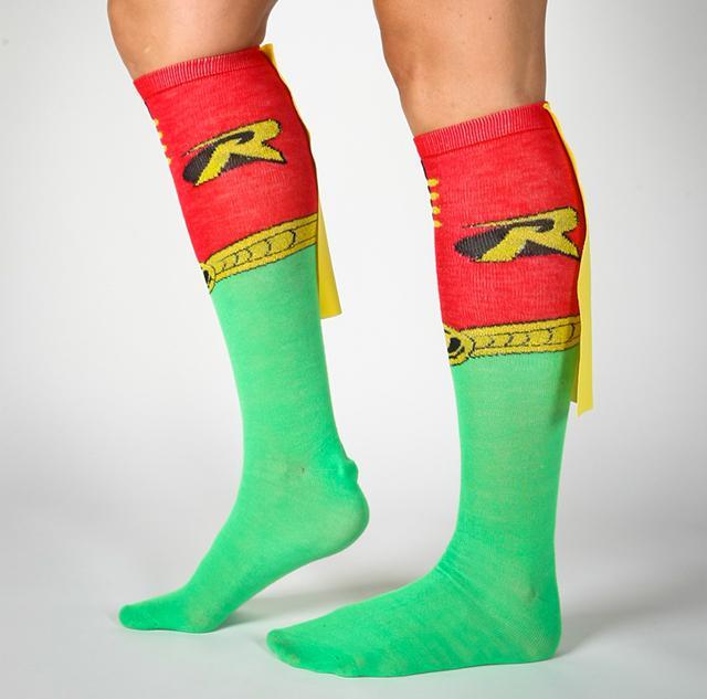 Robin Caped Knee High Socks