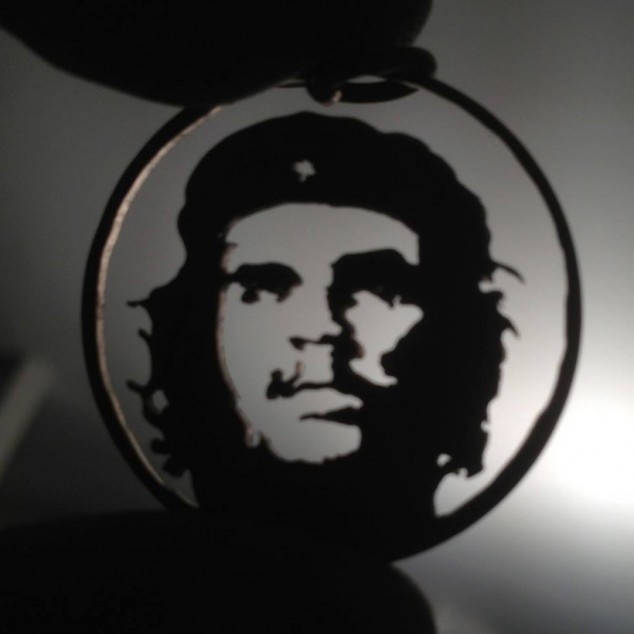 Iconic Portraits Cut into Coins