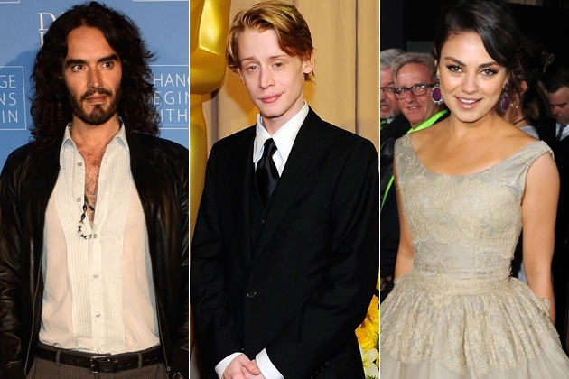Russell Brand Wanted to Get With Mila Kunis who's into Macaulay Culkin