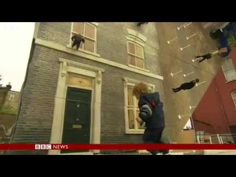 BBC News The house in London that is a 3D illusion 