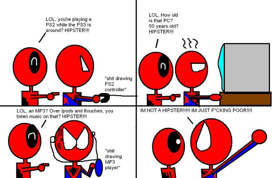 Poor spiderman. 