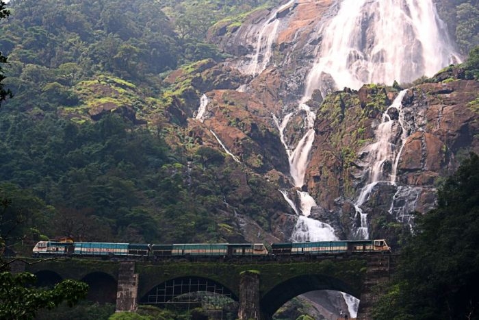 Railroad Bridge Near Dudhsagar Falls 