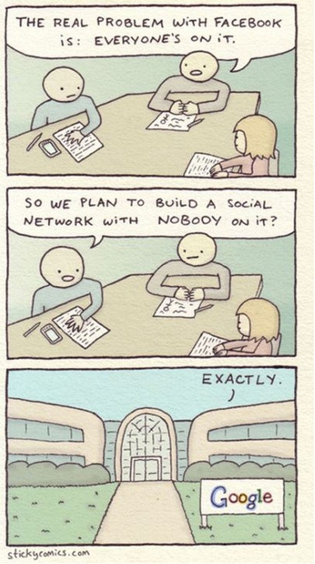 A Comic Strip on Sad But True Facts about the Internet