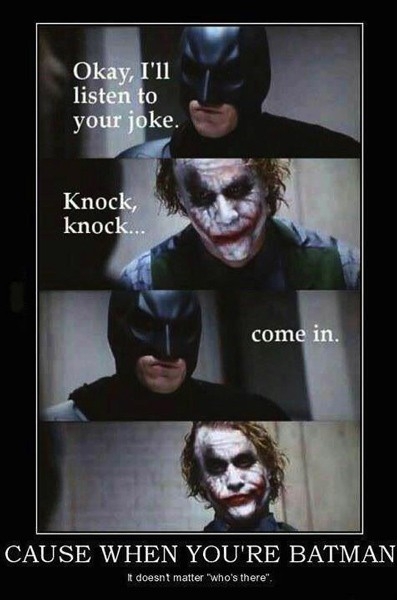 Knock Knock, Batman! 