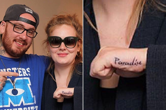 Adele’s New Tattoo Looks Oddly Familiar 