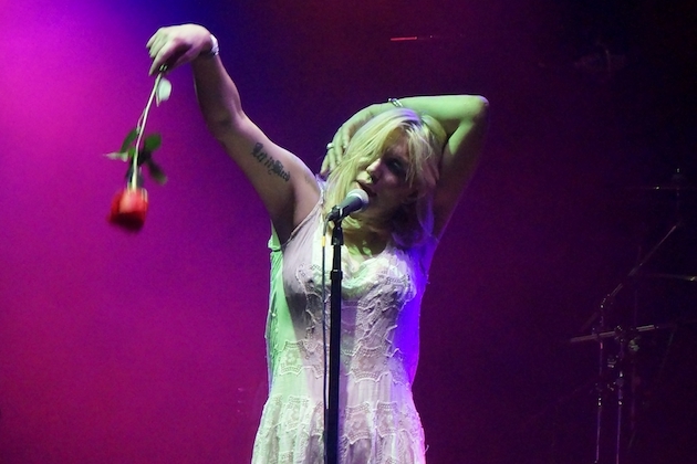 Courtney Love Gets Intimate With Fans at Gig in Port Chester, NY 