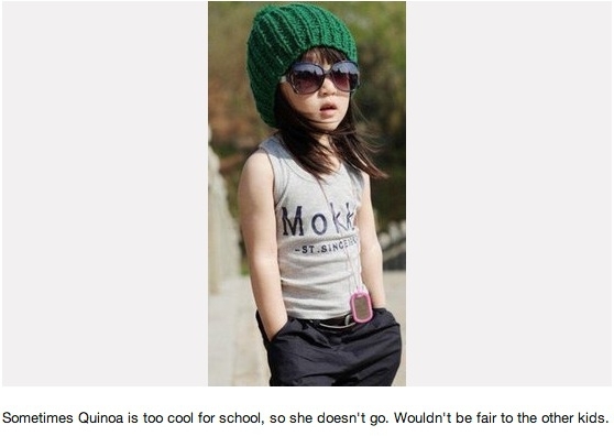 Pinterest account makes fun of parents who dress their kids cool