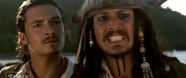 Movie Supercut: Johnny Depp making silly faces, a mash-up