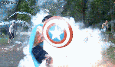 Ring In The Fourth Of July Early With Captain America GIFs 