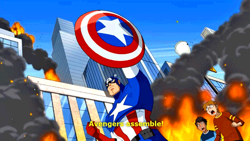 Ring In The Fourth Of July Early With Captain America GIFs 