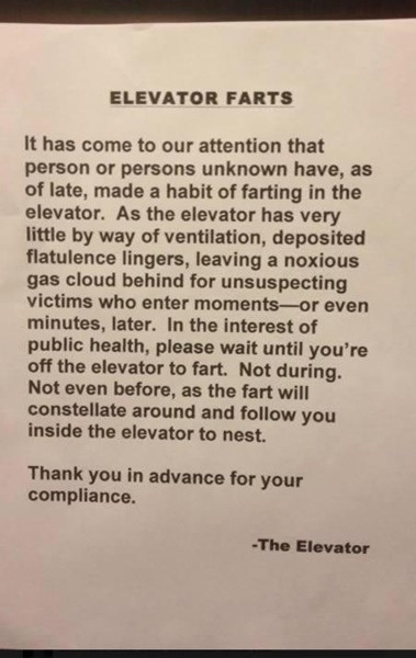 Elevator Farts 
