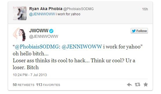 Jenni ‘JWoww’ Farley Goes Gangsta After Being Hacked on Twitter