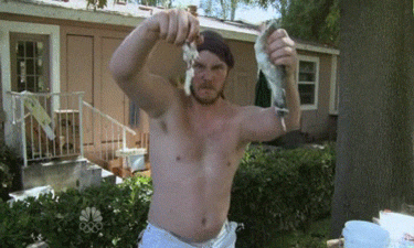The 10 Definitive Chubby Chris Pratt As Andy Dwyer GIFs