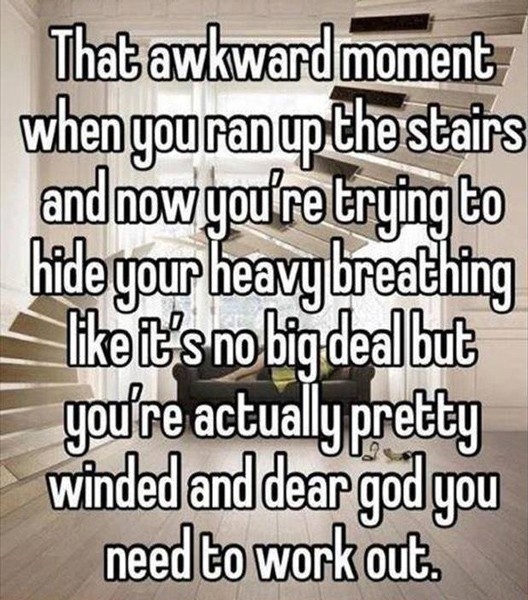 Running Up Stairs 