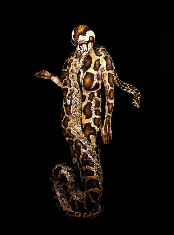 Amazing Nature Inspired Body Art Illusions by Johannes Stoetter 