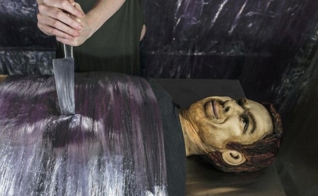 Watch: A Life-Size Dexter Birthday Cake Isn't Creepy At All