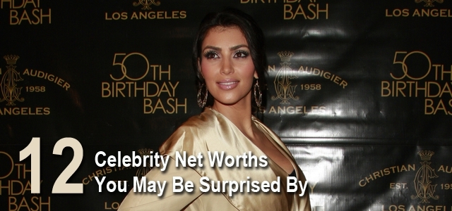 Celebrities With surprising Net Worth's 
