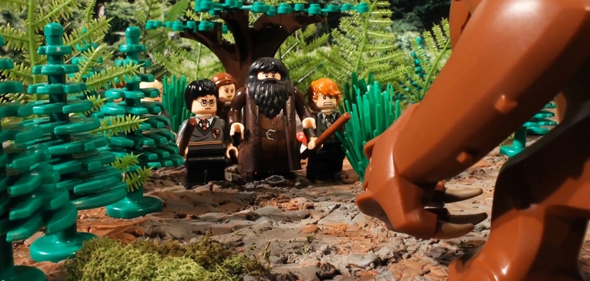Harry Potter and Star Wars Collide When Hagrid Gets a Pet Rancor
