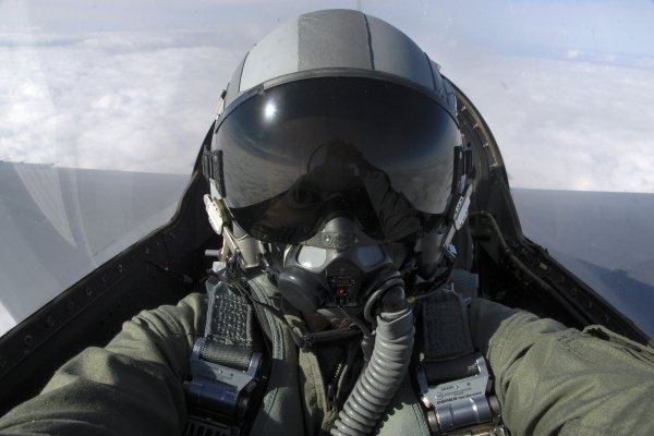 Jet Fighter Selfie 