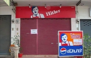 Hitler Fried Chicken Restaurant had just opened in Thailand