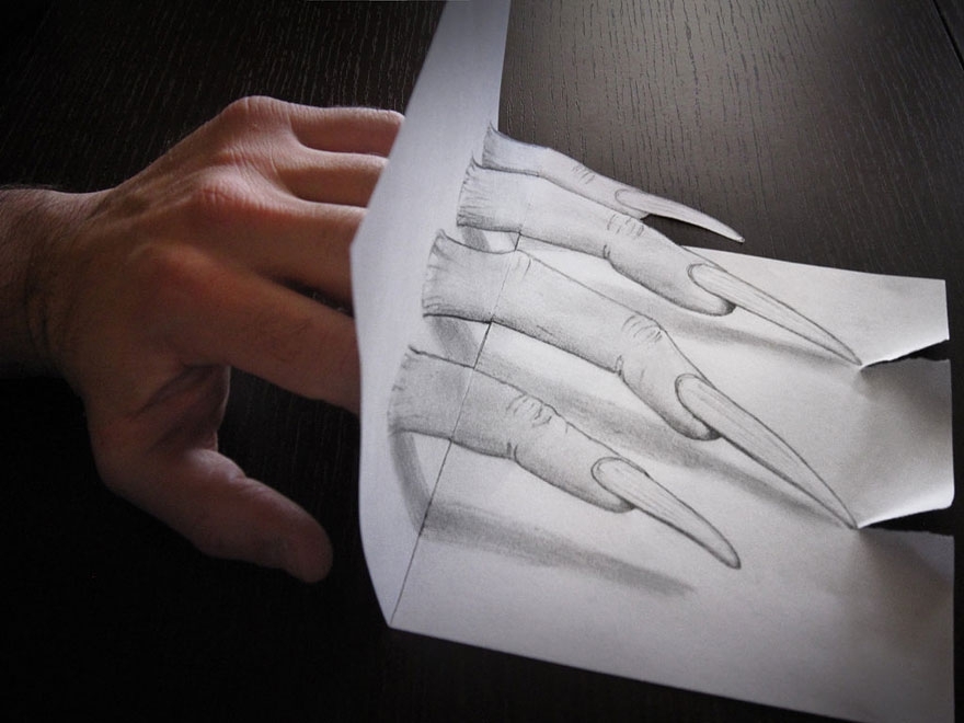 3D Pencil Drawings by Alessandro Diddi