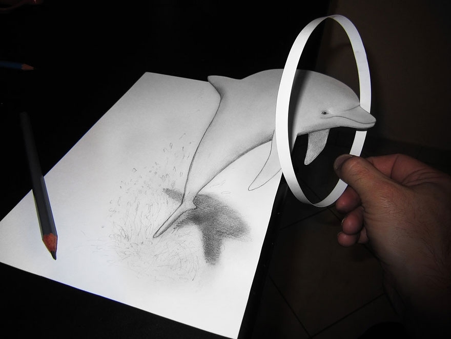 3D Pencil Drawings by Alessandro Diddi