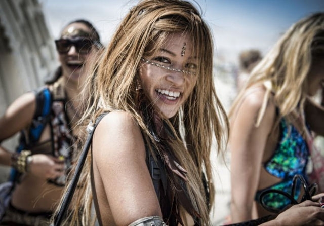 The Funky and Freaky Girls at the “Burning Man” Festival