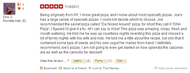 Jersey Joe's Pizzeria Owner Irate After Being Accused Of Masturbating