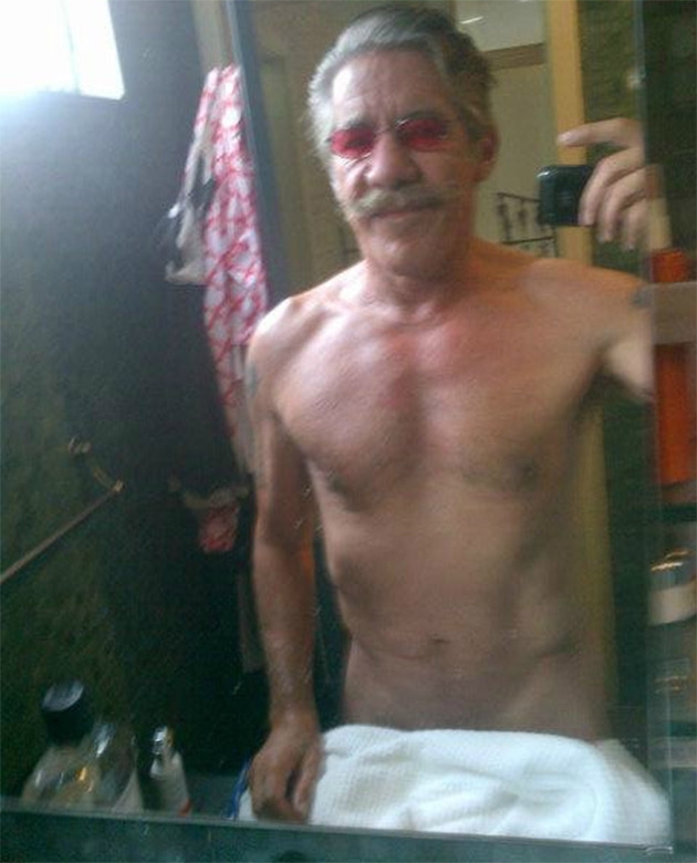 Geraldo Shares Topless Selfie on Twitter, Internet Goes Crazy