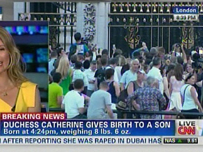 CNN Royal Baby Correspondent: Kate Is 'Brilliant' For Having A Boy