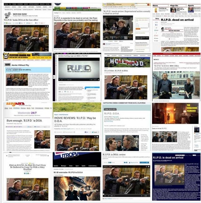 RIPD is DOA: Mega-Gallery of This Week's Most Popular Headline