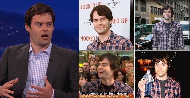 Bill Hader Always Wears The Same Shirt, Does Wife Impression