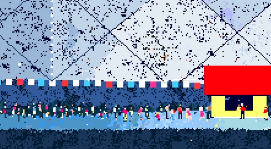 Blind WW2 Veteran Creates Incredible Pixel Art With MS Paint