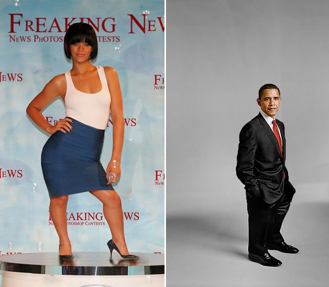 Celebs Photoshopped To Look Like Midgets. 