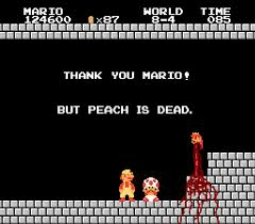 Dead Princess Peach Fan Art Is A Thing That Exists 