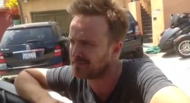 If You Visit Aaron Paul's House, He'll Say Hi
