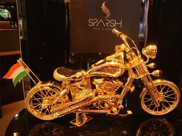 Very First Gold-Plated Bike