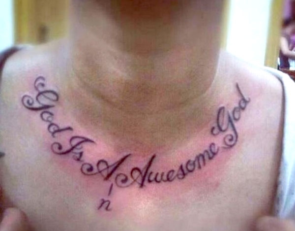 Awful Tattoos To Make You Lose Faith In Humanity