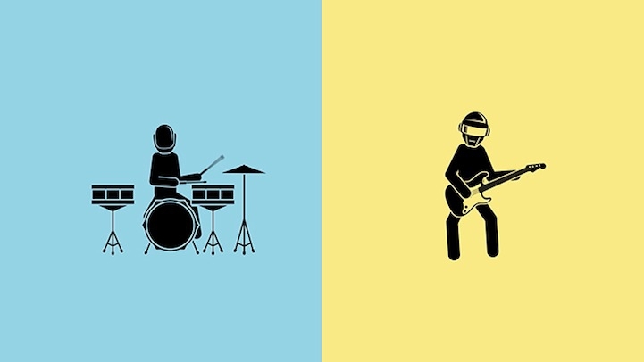 New Daft Punk Tribute Features Dancing Pictogram Men