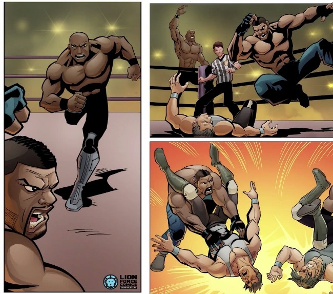 Rampage Jackson Has A Comic Book Now, and Oh yeah, it's Terrible. 