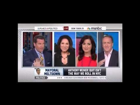 MSNBC Anchor Uses Dirty Word to Describe Anthony Weiner Texting Pal 